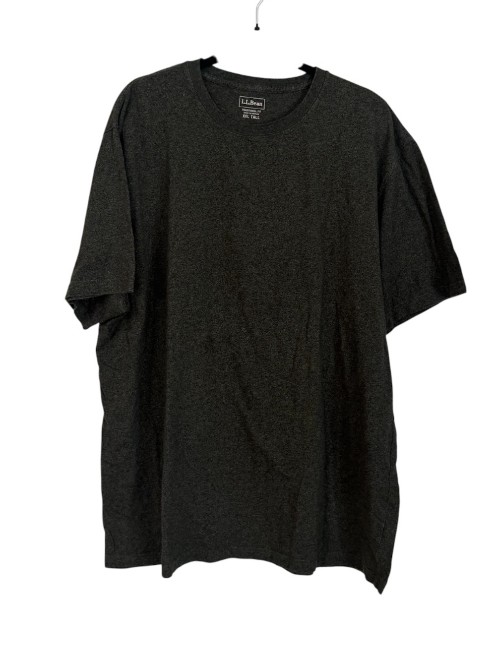 L.L. Bean Men’s Short Sleeve Crewneck T-Shirt in Heathered Gray Sz XXL Tall GUC